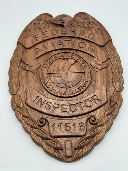 3D FAA Badge