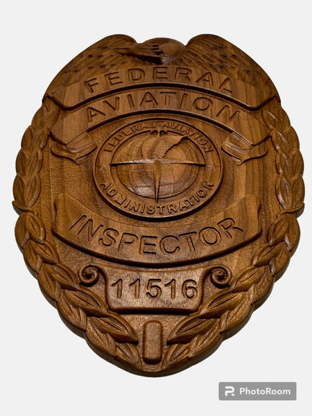 3D FAA Badge